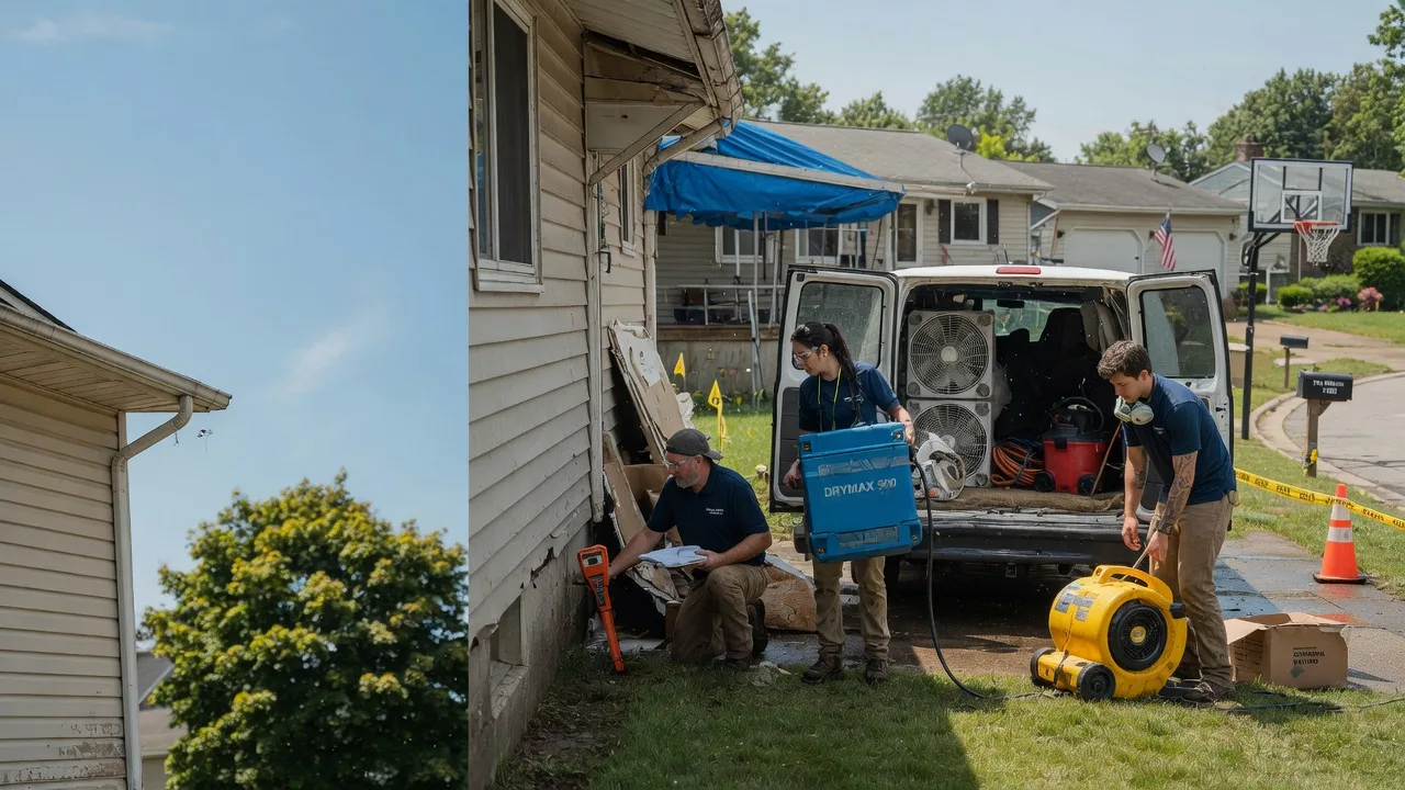 Ceiling Leak Cleanup in Edgewood, IA near me